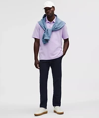 Cotton Pique Short-Sleeve Polo Shirt | Men's Shirts