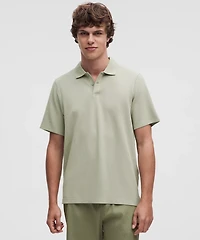 Cotton Pique Short-Sleeve Polo Shirt | Men's Shirts