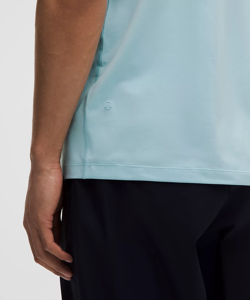 Soft Jersey Short-Sleeve Polo Shirt