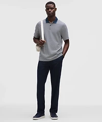 Cotton Pique Short-Sleeve Polo Shirt