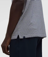 Cotton Pique Short-Sleeve Polo Shirt