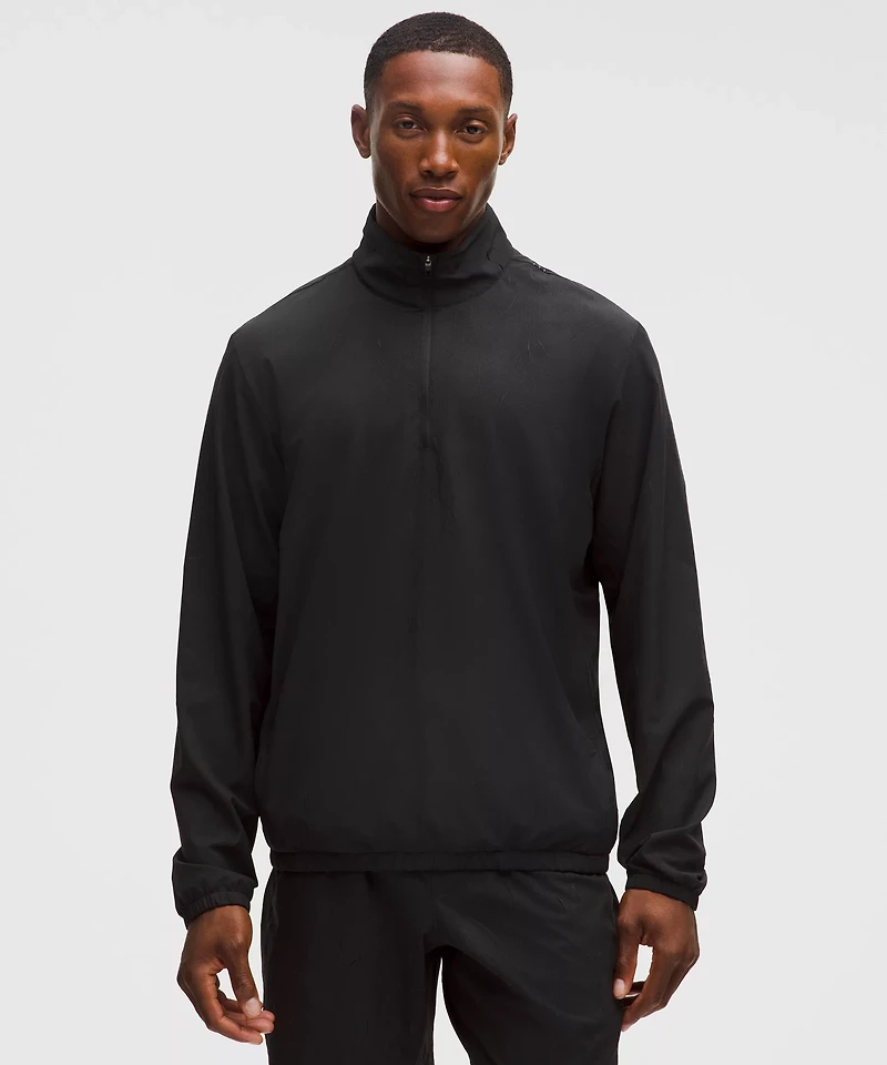 Zeroed Crinkle Texture Half Zip