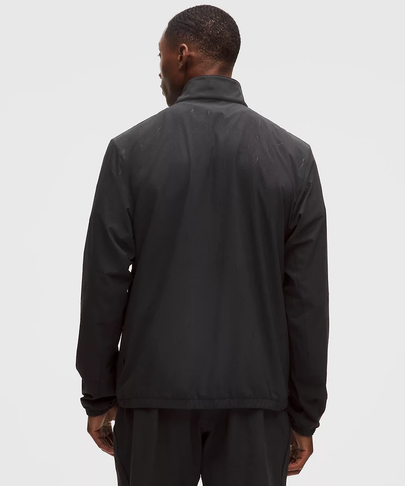 Zeroed Crinkle Texture Half Zip