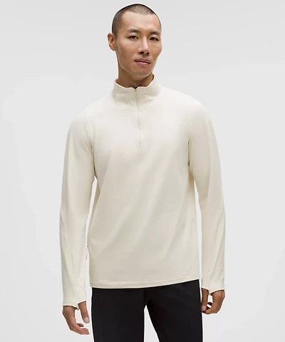 Rulu Fleece Half-Zip Long-Sleeve Shirt