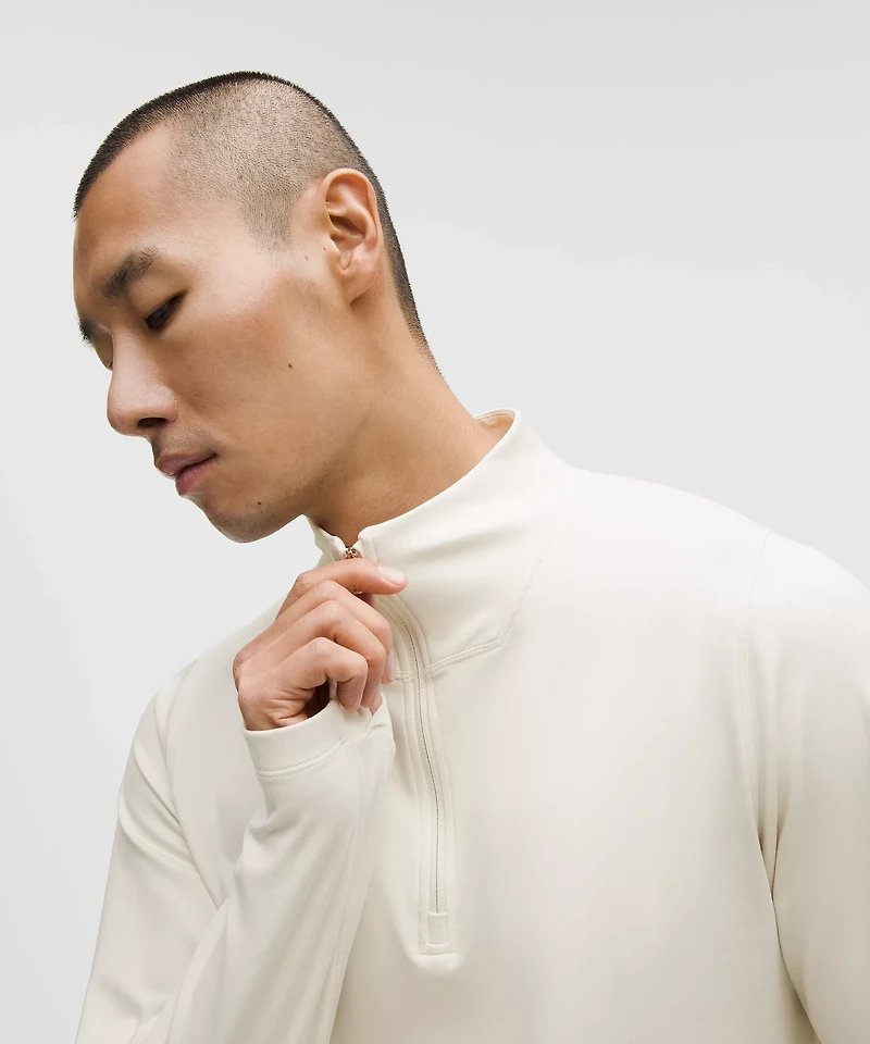 Rulu Fleece Half-Zip Long-Sleeve Shirt