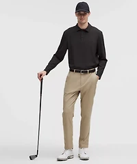 Relaxed-Fit Long-Sleeve Golf Polo Shirt | Men's Shirts