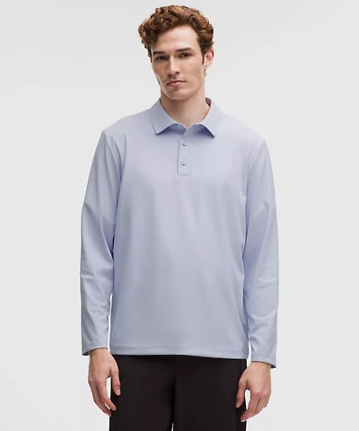 Relaxed-Fit Long-Sleeve Golf Polo Shirt | Men's Shirts