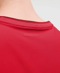 UV-Protective Striped Mesh Tennis T-Shirt | Men's Short Sleeve Shirts & Tee's