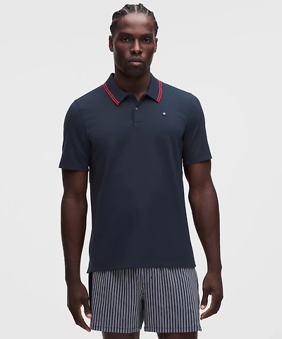 UV-Protective Short-Sleeve Polo Shirt