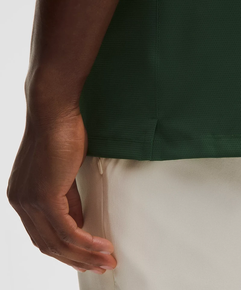 UV-Protective Short-Sleeve Polo Shirt