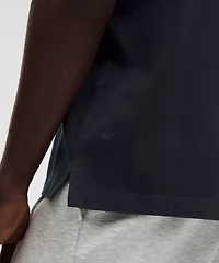 Pique Performance Johnny-Collar Short-Sleeve Shirt