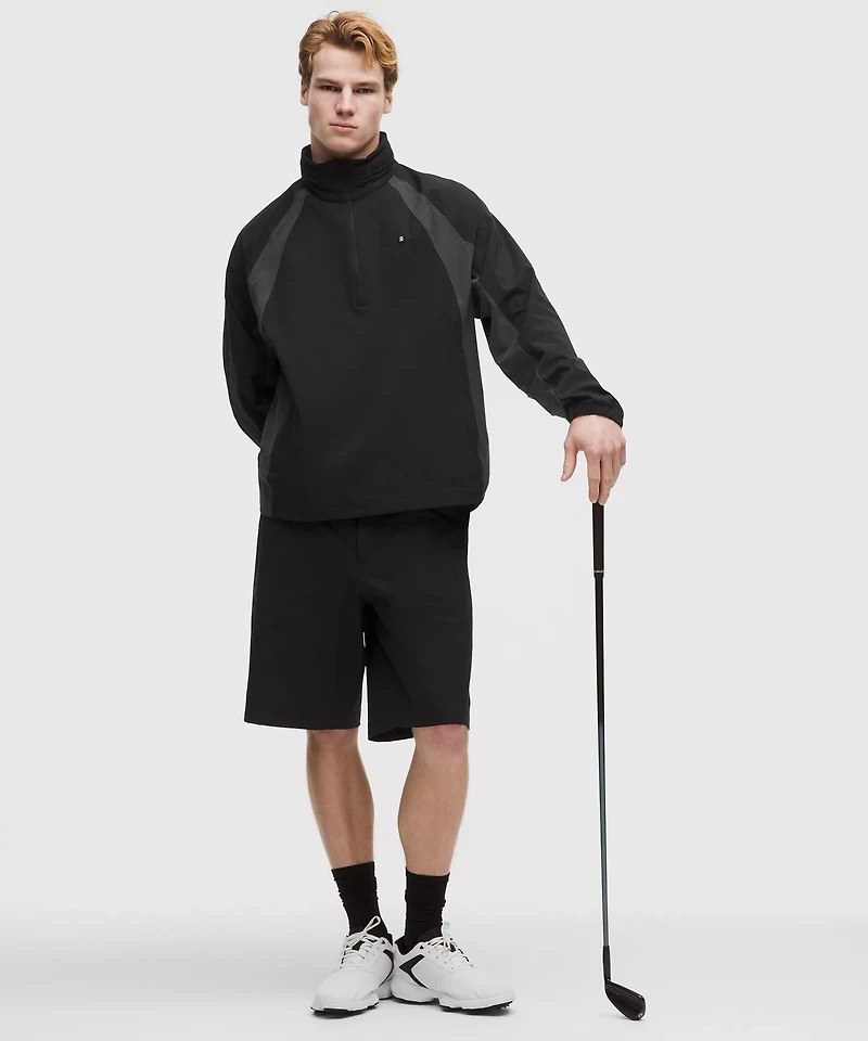 Water-Repellent Golf Half-Zip Pullover