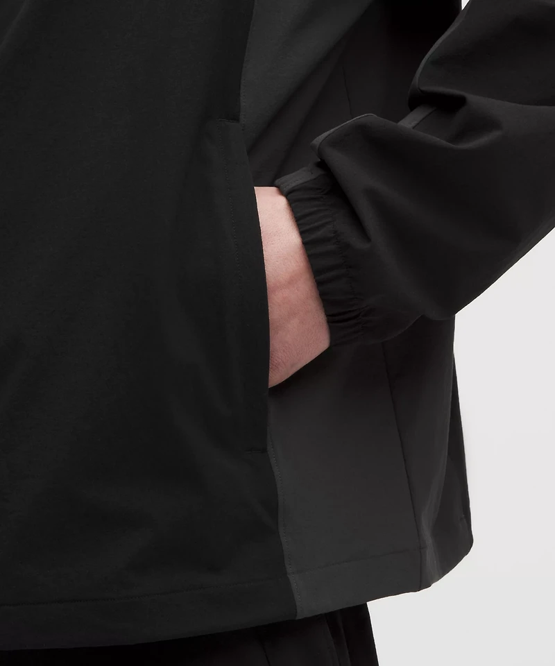 Water-Repellent Golf Half-Zip Pullover