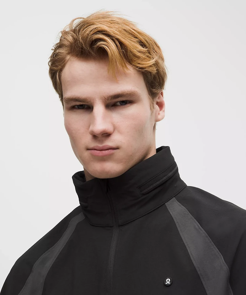 Water-Repellent Golf Half-Zip Pullover