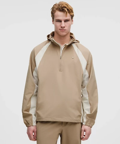 Water-Repellent Golf Half-Zip Pullover