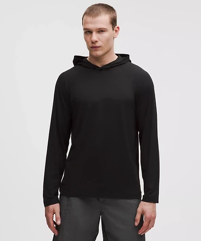 UV-Protective Hooded Long-Sleeve Shirt