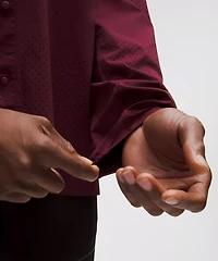 Perforated Running Overshirt