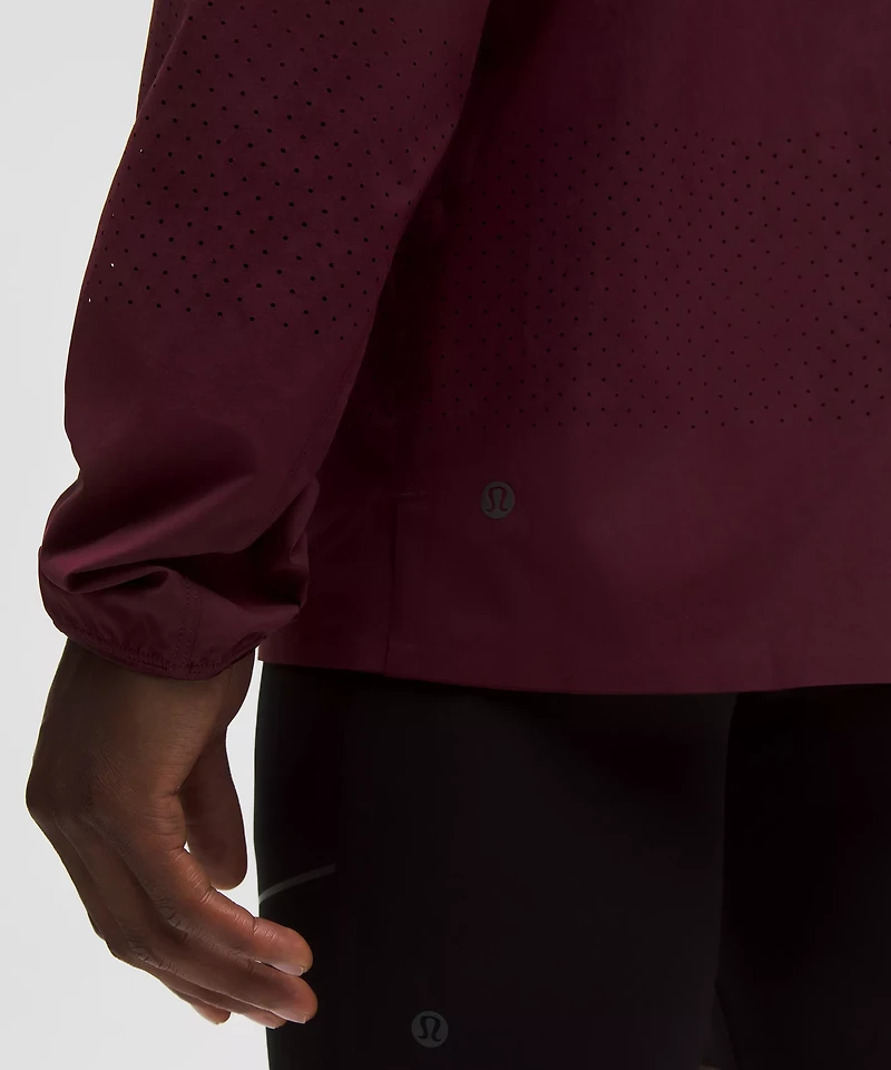 Perforated Running Overshirt