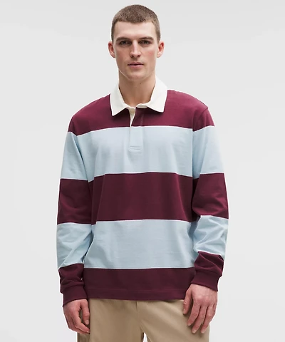 Long-Sleeve Cotton Rugby Shirt