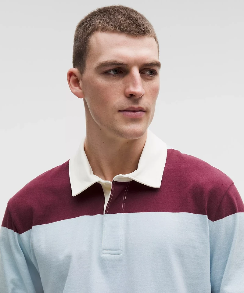 Long-Sleeve Cotton Rugby Shirt