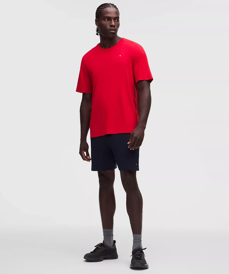 UV-Protective Mesh Panelled Tennis Shirt