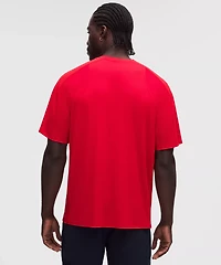 UV-Protective Mesh Panelled Tennis Shirt