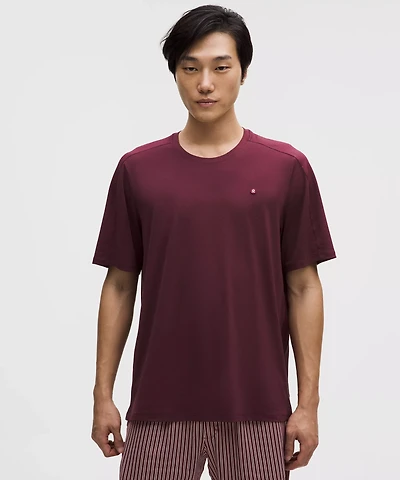 UV-Protective Mesh Panelled Tennis Shirt
