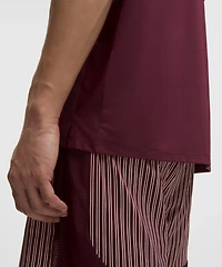 UV-Protective Mesh Panelled Tennis Shirt