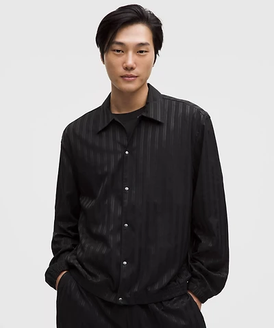 Satin Stripe Coaches Jacket