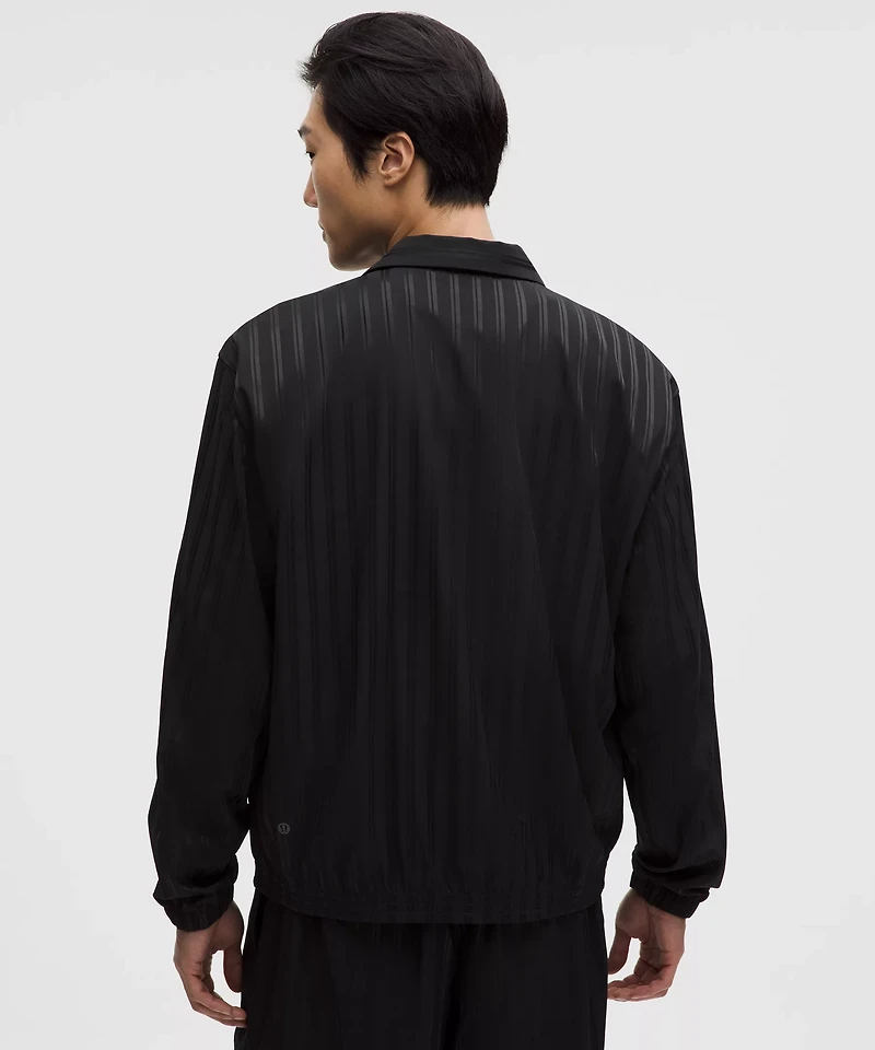 Satin Stripe Coaches Jacket