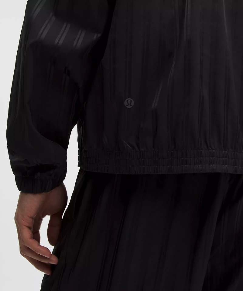 Satin Stripe Coaches Jacket