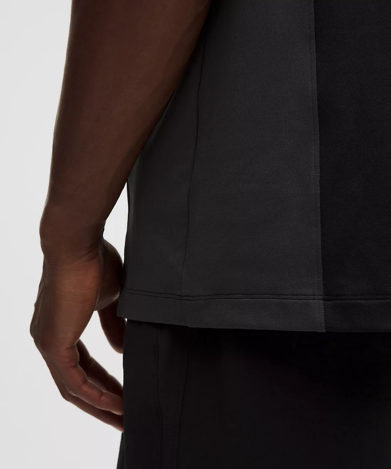 UV-Protective Relaxed-Fit Golf Polo Shirt