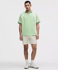 UV-Protective Relaxed-Fit Golf Polo Shirt