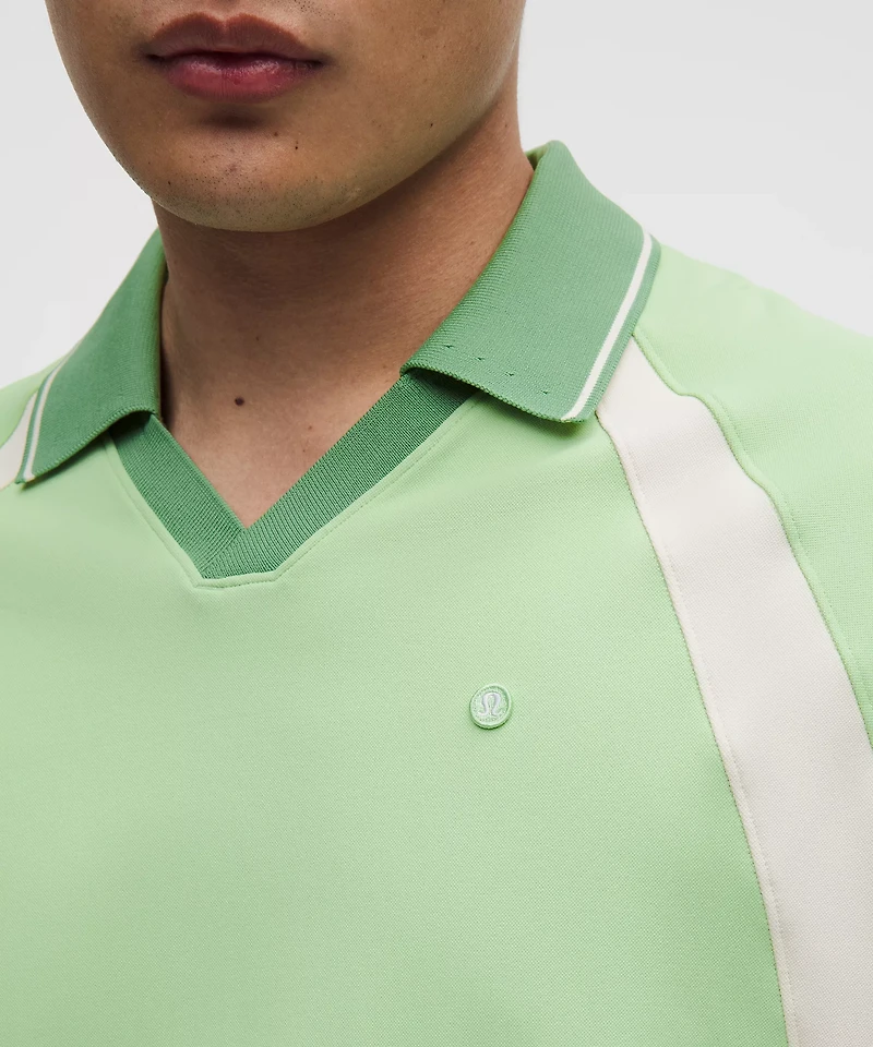UV-Protective Relaxed-Fit Golf Polo Shirt