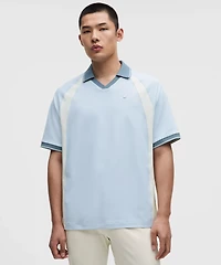 UV-Protective Relaxed-Fit Golf Polo Shirt