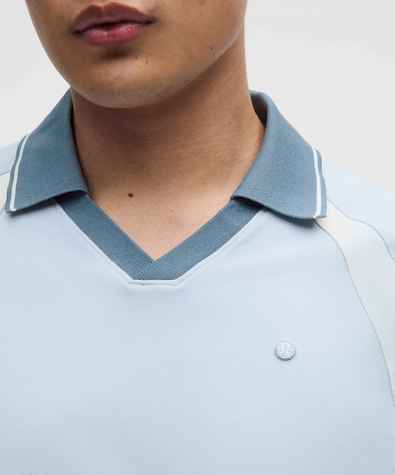 UV-Protective Relaxed-Fit Golf Polo Shirt