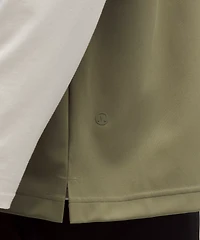 Daydrift Oversized Zip-Neck Polo Shirt