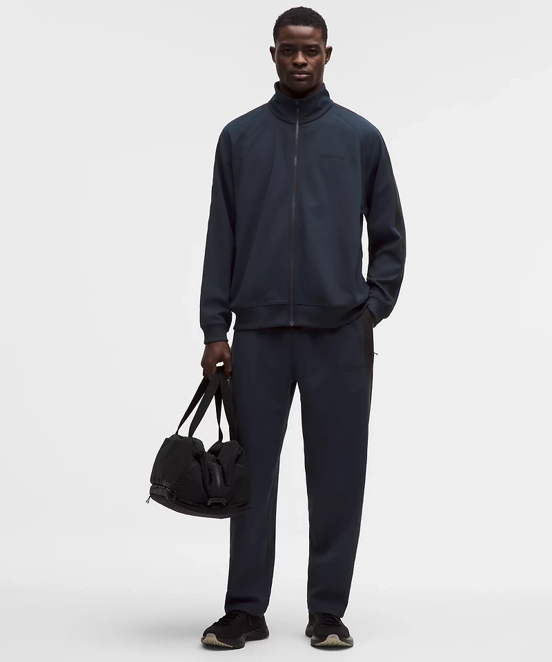 Pique Relaxed-Fit Track Jacket