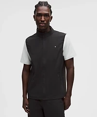 Windproof Full-Zip Golf Vest