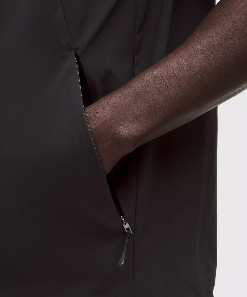 Windproof Full-Zip Golf Vest