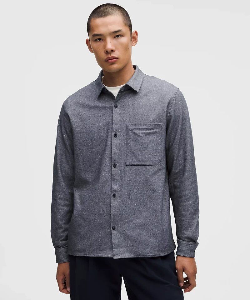 Brushed Woven Overshirt