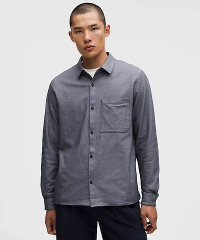 Brushed Woven Overshirt