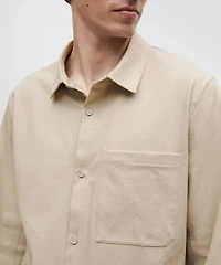 Brushed Woven Overshirt