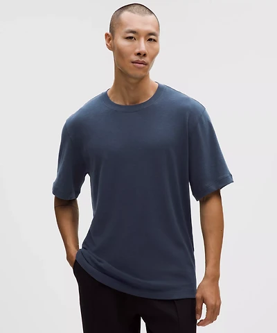 Slub Cotton-Jersey Short-Sleeve Shirt