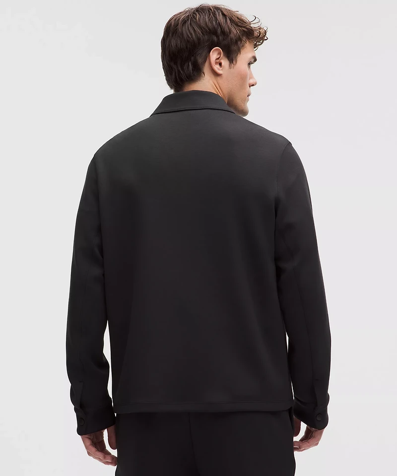 Smooth Spacer Collared Full Zip