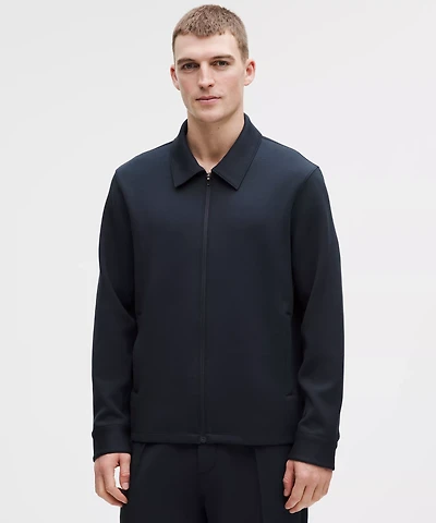 Smooth Spacer Collared Full Zip