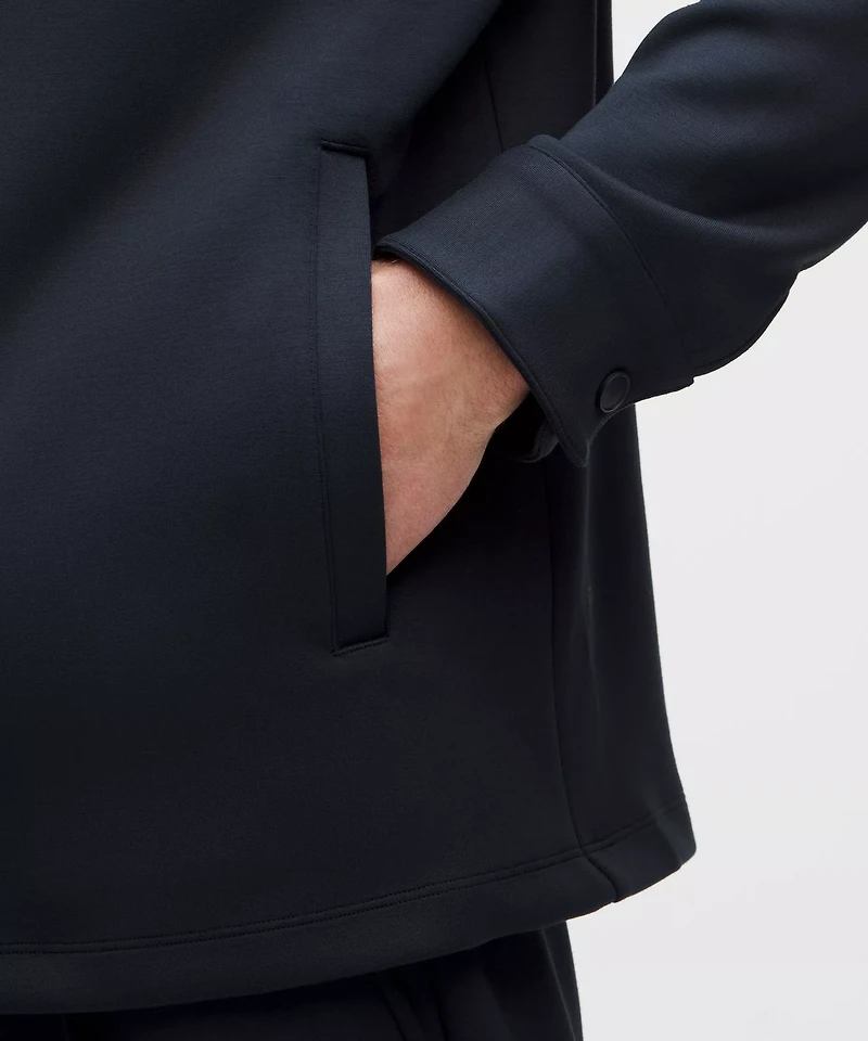 Smooth Spacer Collared Full Zip