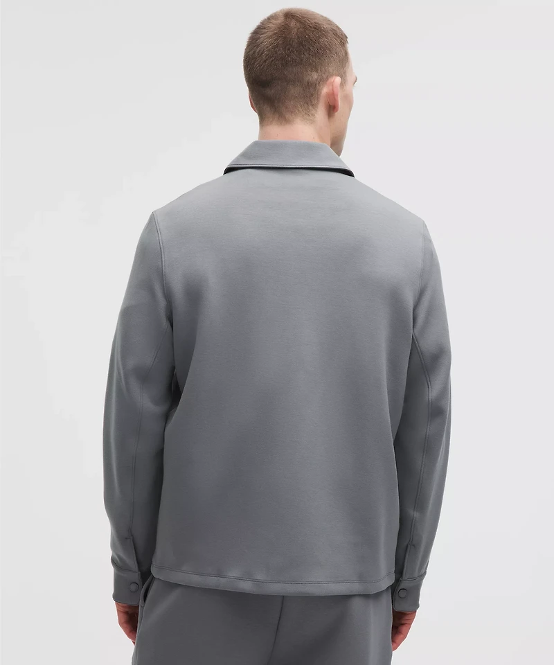 Smooth Spacer Collared Full Zip