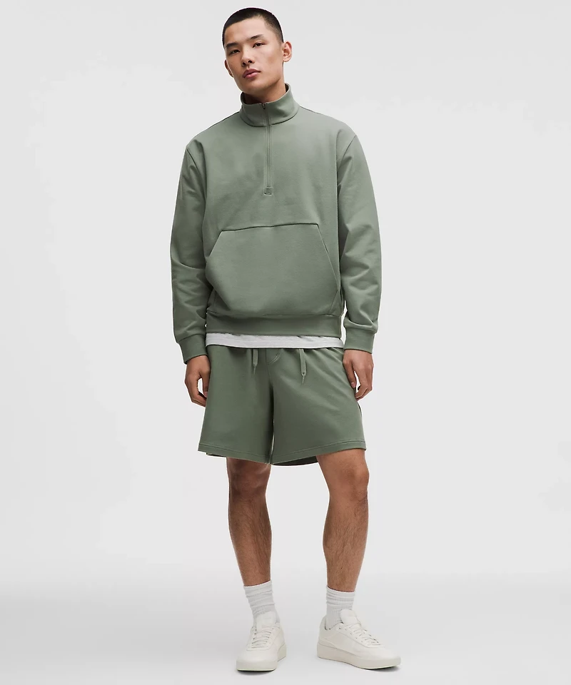 Heavyweight Soft Jersey Half Zip