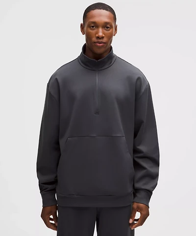 Heavyweight Soft Jersey Half Zip